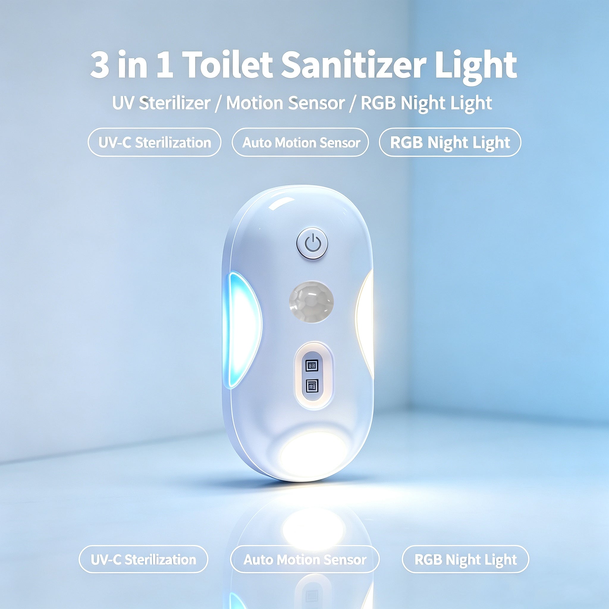 UV LED Toilet Disinfection Lamp